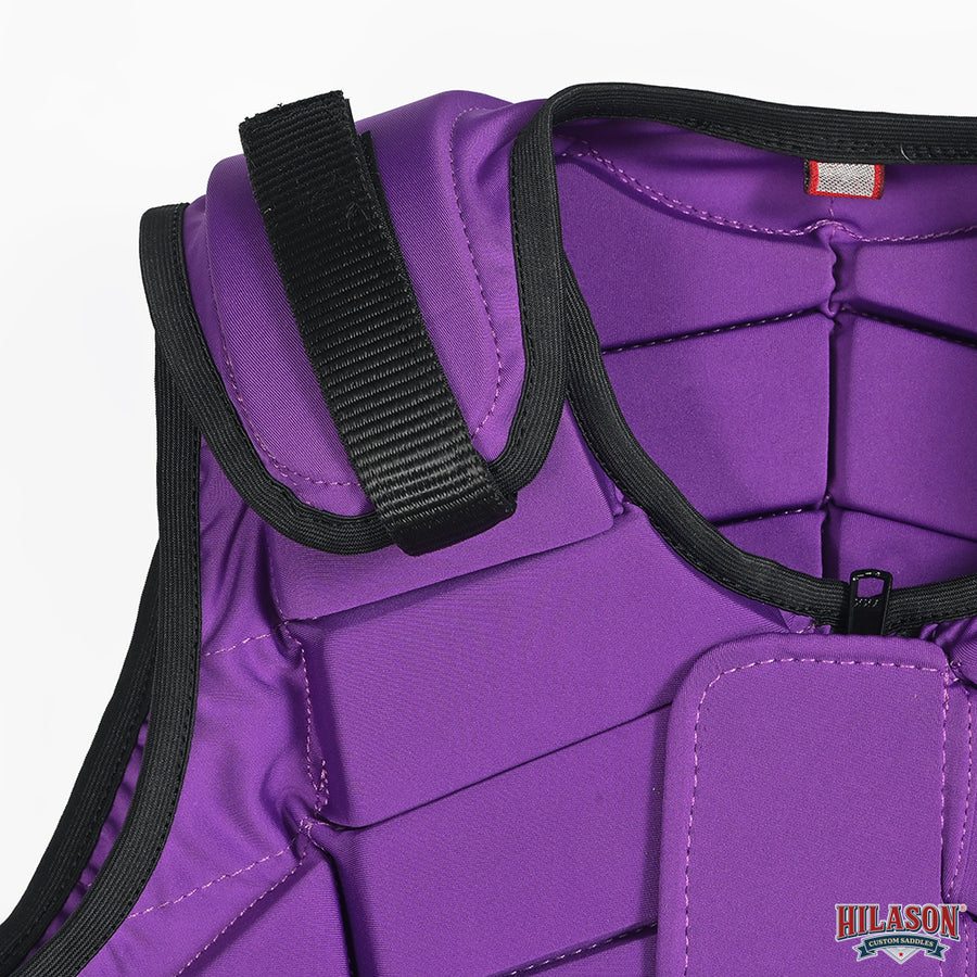 HILASON Adult Safety Equestrian Eventing Protective Protection Vest Purple | Horse Riding Unisex