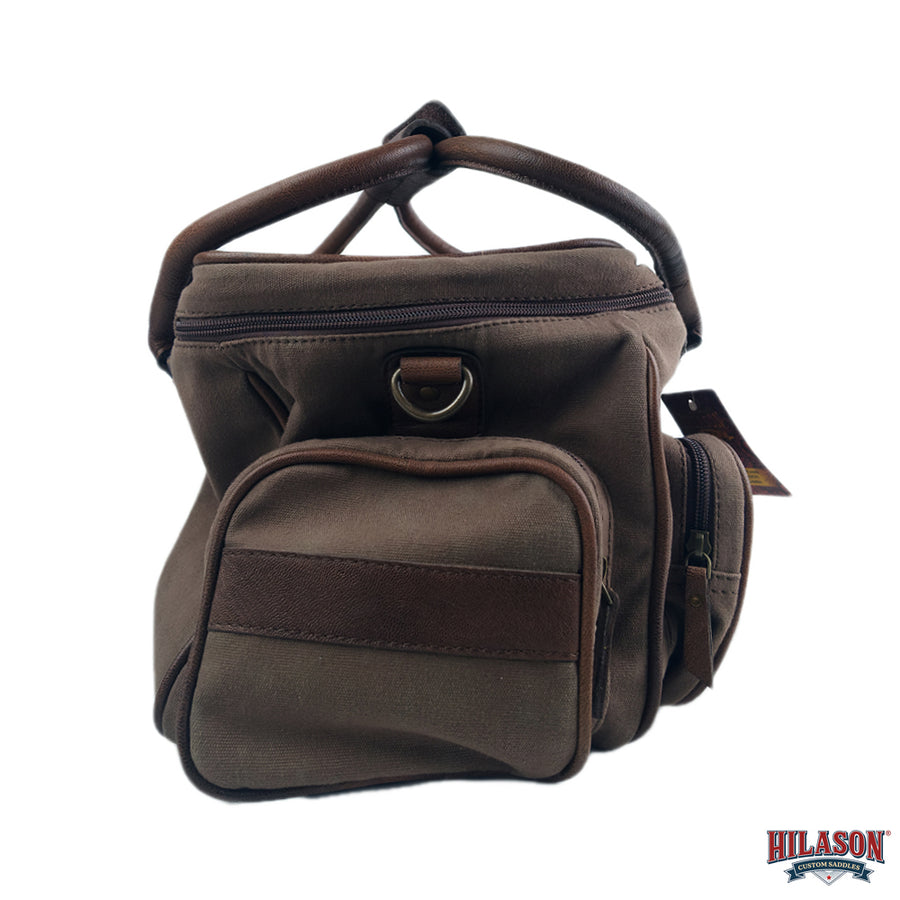 Hilason Hunter Bag with Multiple Zipper Pockets, Dual Handles