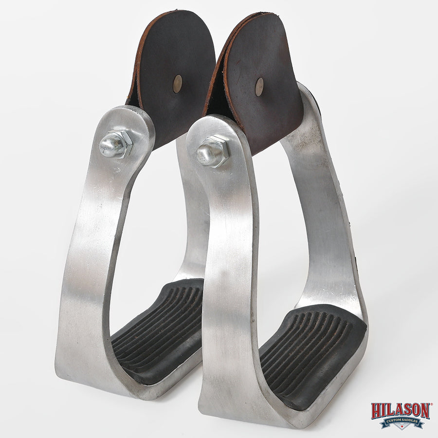 HILASON Western Saddle Stirrup Stirrups Pair Engraved Antique Brass Sunflower Turquoise Inlay Rubber Tread Pair