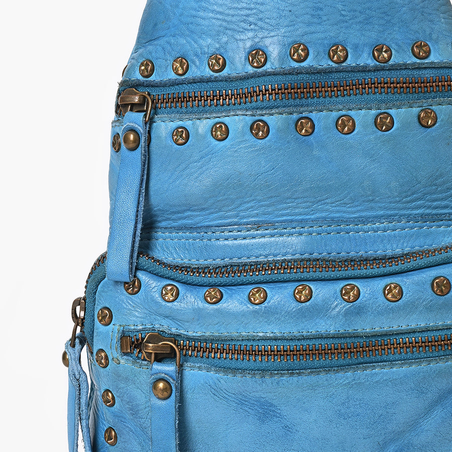 Spaghetti Western Vintage Handmade Genuine Leather Sling Bag