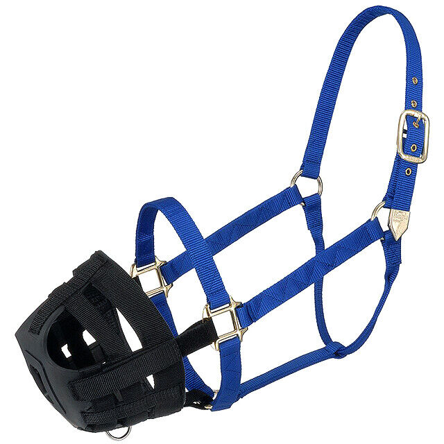 Tough 1 Easy Breathe Poly Nylon Horse Size Grazing Muzzle Attachment