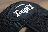 Tough 1 Poly Nylon Black Pony Horse Grazing Muzzle W/ Throat Snap & Ring