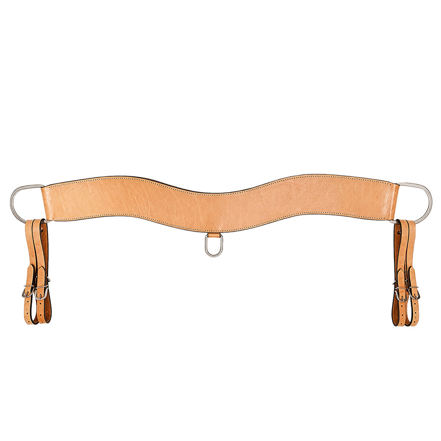 Western Horse Tripping Breast Collar American Leather Tan Hilason - Uhorse