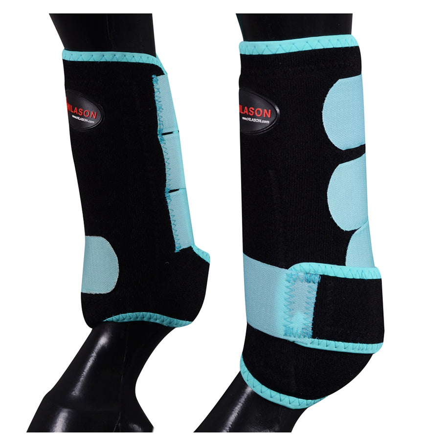 HILASON L M S Horse Rear Hind Leg Sport Boots | Horse Hind Rear Leg Boots - Uhorse