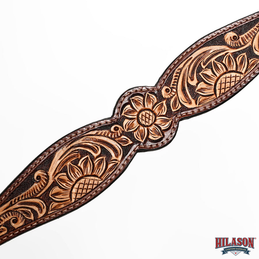 Hilason Western Horse Headstall Breast Collar Tack American Leather