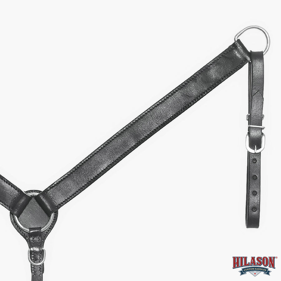 HILASON Western Leather Horse Breast Collar for Riding & Training, Adjustable Premium Leather Tack with Durable Hardware