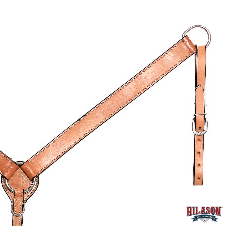 HILASON Western Leather Horse Breast Collar for Riding & Training, Adjustable Premium Leather Tack with Durable Hardware