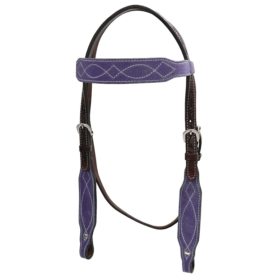 Western Leather Headstall - Uhorse
