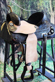 Hilason Western Horse Treeless Trail Barrel American Leather Saddle