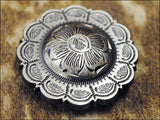 Western Screw Back Concho Floral Carved Saddle Bling Cowgirl