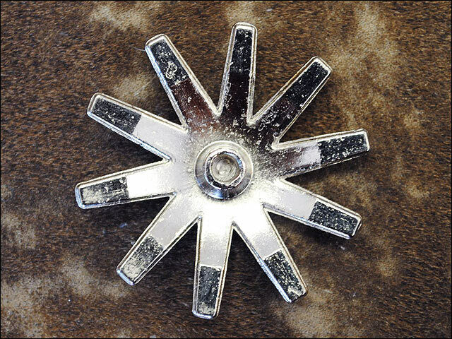 Western Screw Back Concho Clear Spur Bling Headstall Tack Cowgirl