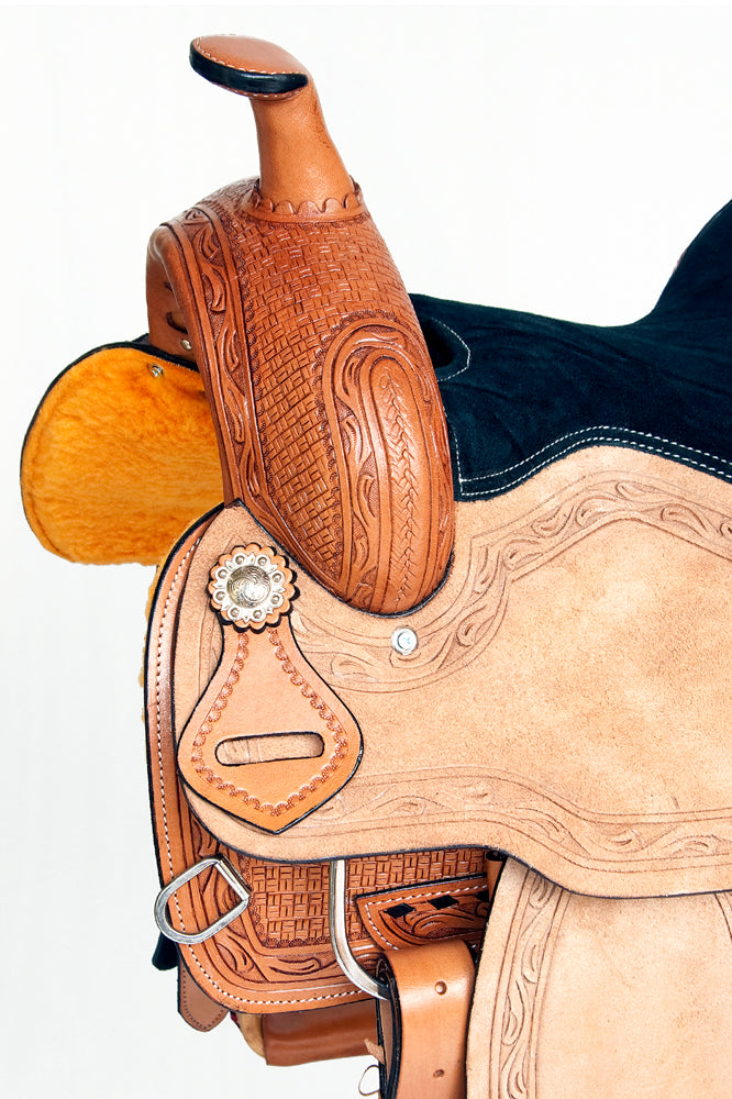 Western Horse Saddle Leather Trail Pleasure Great American Tack Set