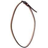 Hilason Throat Latch Replacement Strap Horse Headstall Harness Leather Tan