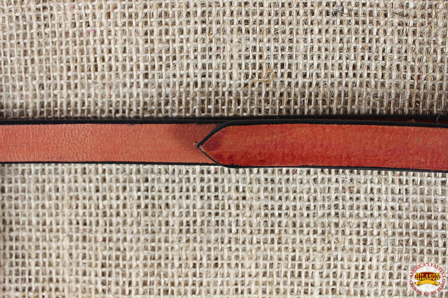 Hilason Throat Latch Replacement Strap Horse Headstall Harness Leather Mahogany