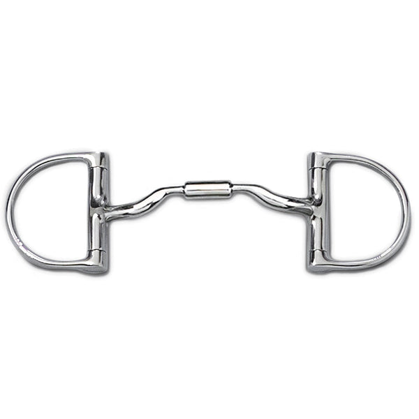 Myler Comfort Snaffle Stainless Steel H. Bit English Dee Mb 04 – by Hilason – Cowboy and equestrian accessories