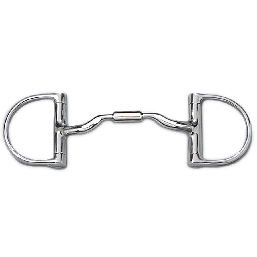 Myler Comfort Snaffle Stainless Steel H. Bit English Dee Mb 04 – by Hilason – Cowboy and equestrian accessories
