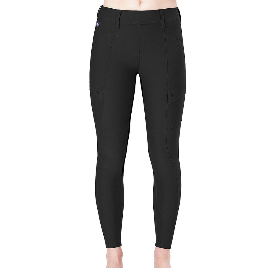 Small Irideon Issential Horse Riding Cargo Full Seat women's Tight Black - Uhorse
