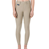 Large Irideon Kids Issential Stretch Breathable Horse Riding Tight Classic Tan
