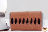 Hilason Wisted Aluminum Stirrups With Leather Tack