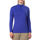 X Large Irideon Arms Ventilation Cooldown Icefil Long Sleeve Jersey Azurite