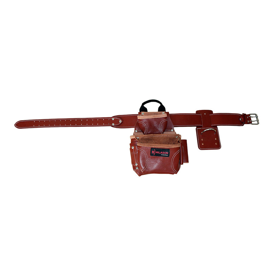 HILASON Leather Carpenter, Farmers And Electrician Tool Bag Pouch - Uhorse