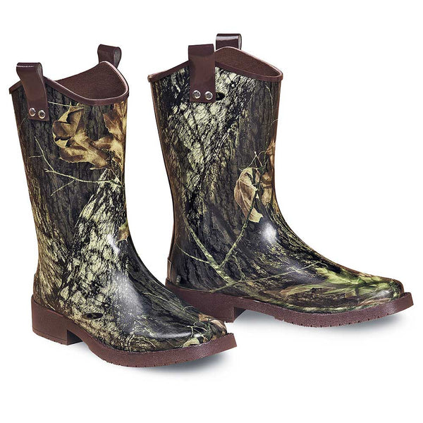 medium M&F Western Comfortable Boot Women Camouflage Square Trenton Style - Uhorse