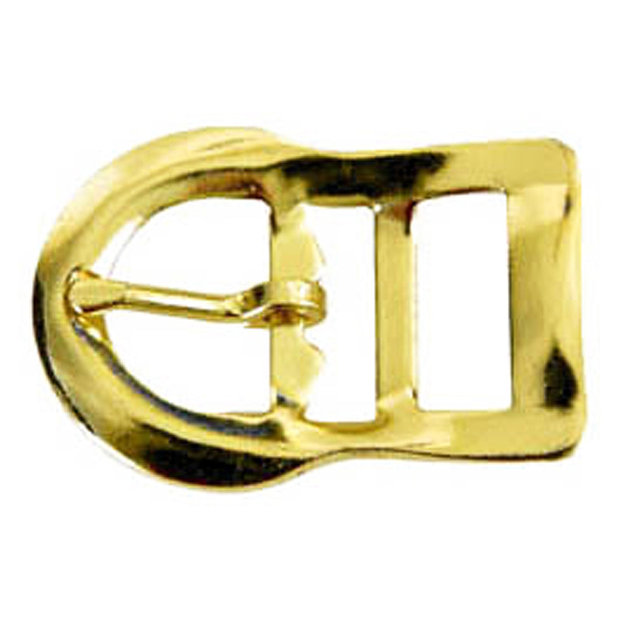 Pack Of 8 1 In Western Horse Tack Stamped Halter Buckle Brass Plated - Uhorse