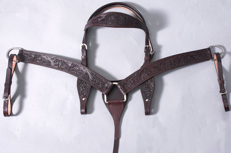 16" Western Horse Ranch Roping Saddle American Leather Hilason Tack