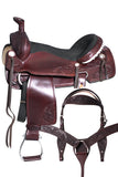 16" Western Horse Ranch Roping Saddle American Leather Hilason Tack