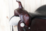 16 In HILASON Western Horse Saddle American Leather Flex Tree Trail & Pleasure Tack