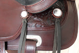 16 In HILASON Western Horse Saddle American Leather Flex Tree Trail & Pleasure Tack