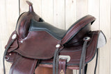 16 In HILASON Western Horse Saddle American Leather Flex Tree Trail & Pleasure Tack