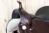 16 In HILASON Western Horse Saddle American Leather Flex Tree Trail & Pleasure Tack