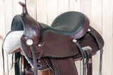 16 In HILASON Western Horse Saddle American Leather Flex Tree Trail & Pleasure Tack