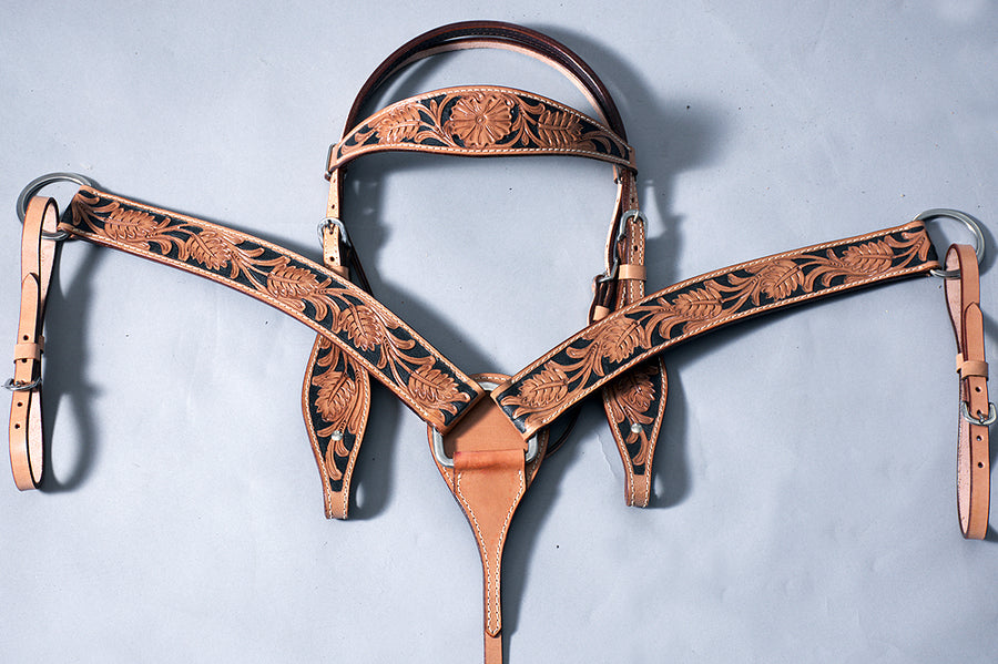 14 In Hilason Western Horse Barrel Racing Trail Pleasure American Leather Saddle Tack
