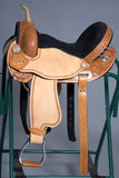 15 In Western Horse Barrel Racing Saddle Trail American Leather