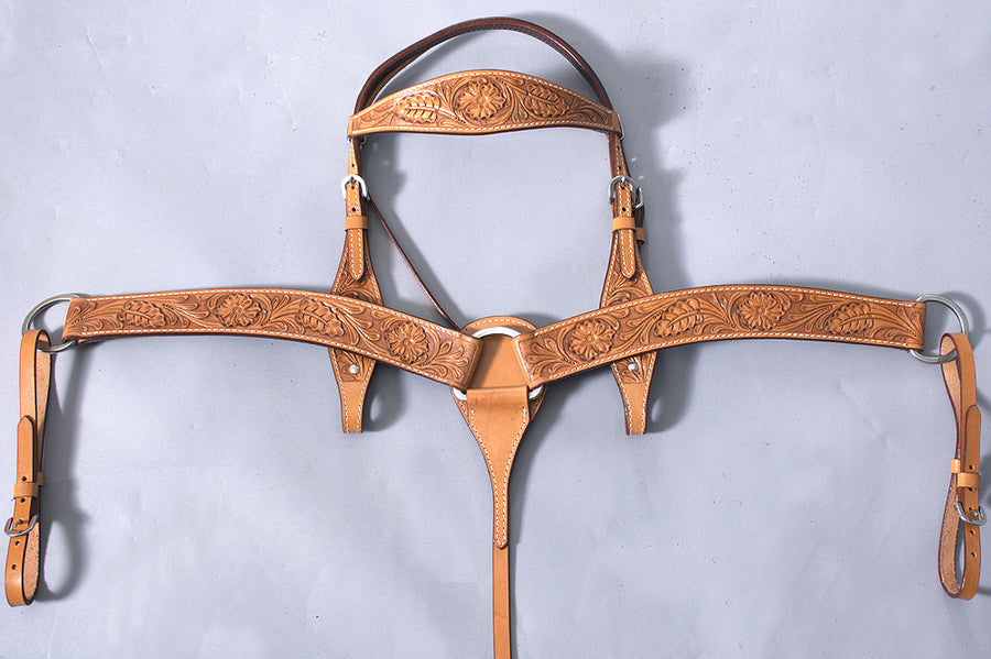15 In Western Horse Barrel Racing Saddle Trail American Leather