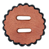 Hilason Slotted Scalloped Leather Rosette Concho Saddle Tack Tan 2