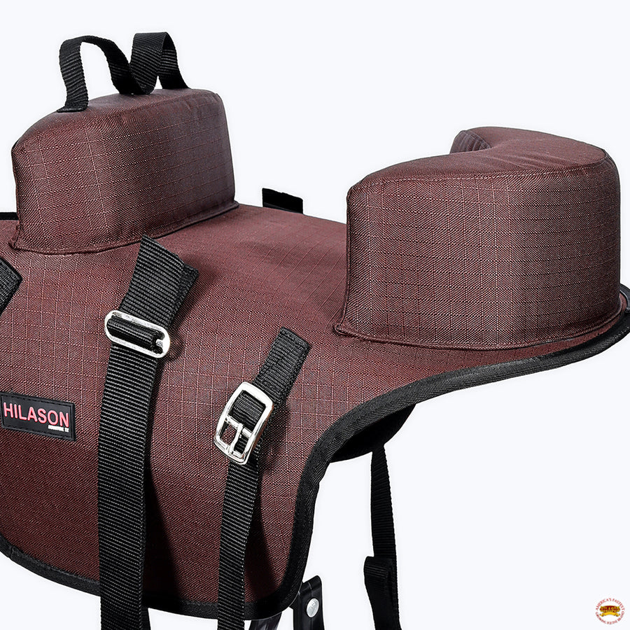 HILASON Western Horse Saddle Buddy Seat for Kids | Compatible with Horses Children Junior Equestrian