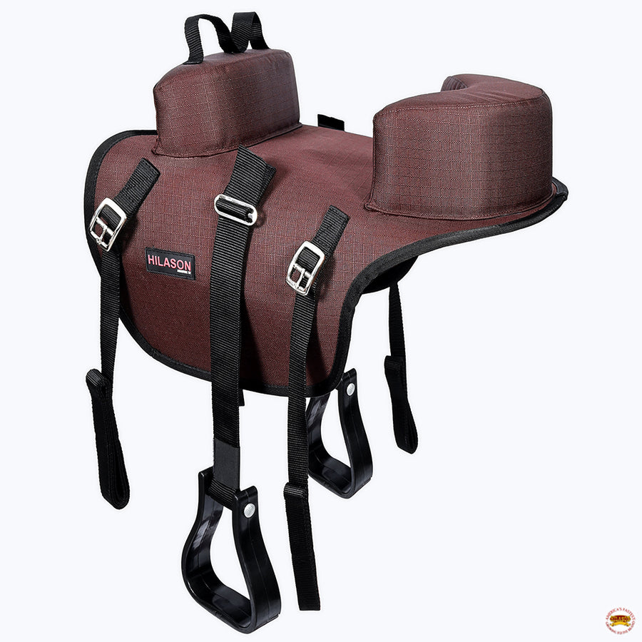 HILASON Western Horse Saddle Buddy Seat for Kids | Compatible with Horses Children Junior Equestrian