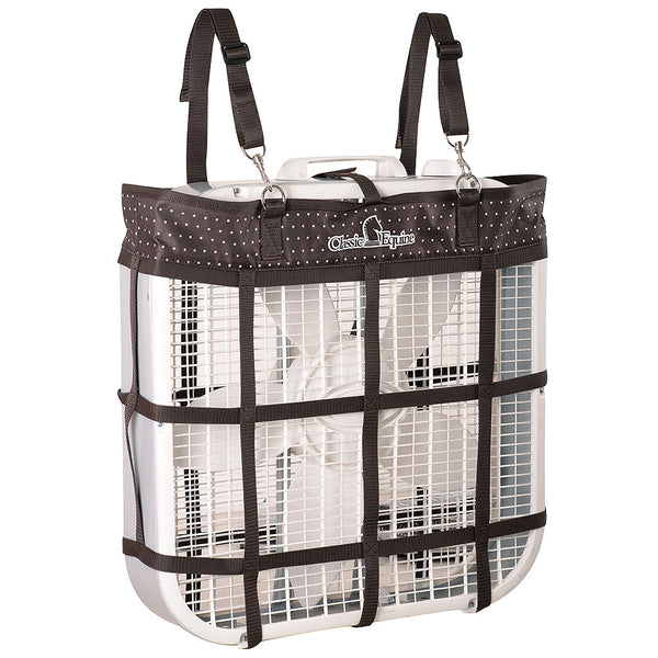 Wequine American Genuine Flexible Nylon Fan Bag Stainless Steel Black - Uhorse