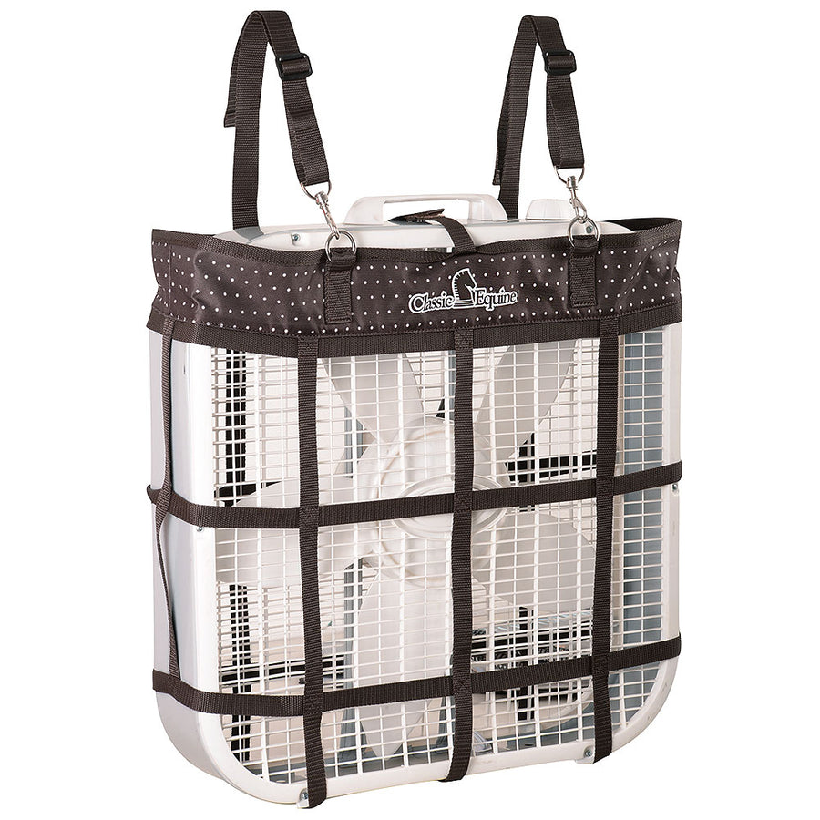 Wequine American Genuine Flexible Nylon Fan Bag Stainless Steel Black - Uhorse