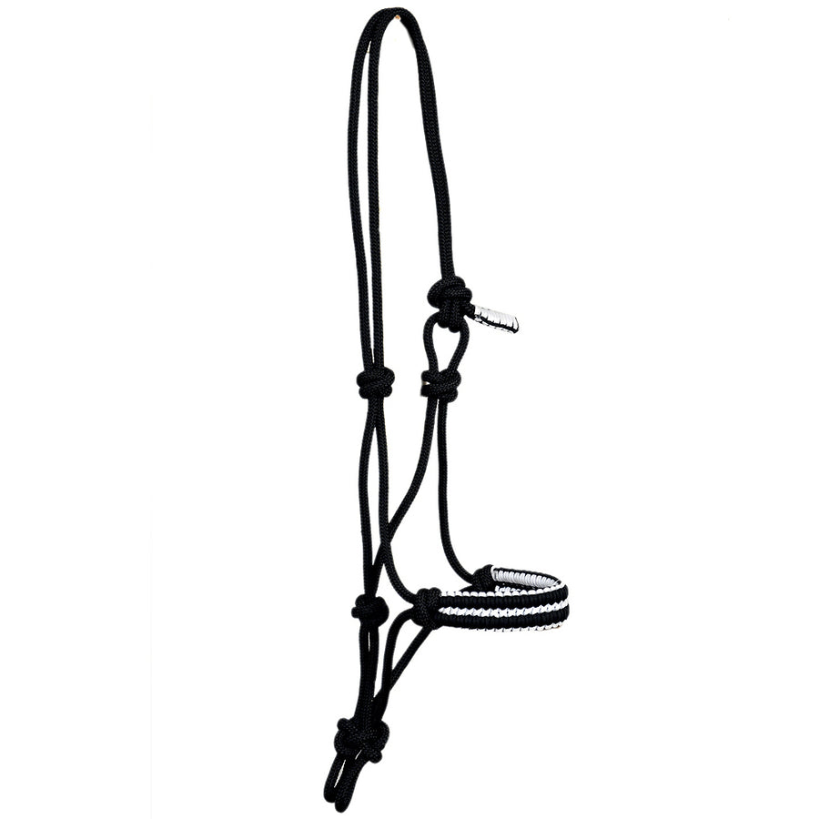 Hilason W. H. Braided Poly Rope Tk. Halter by Hilason – Cowboy and equestrian accessories