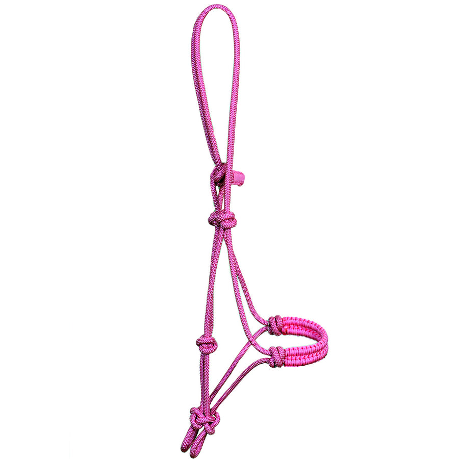 Hilason W. H. Braided Poly Rope Tk. Halter by Hilason – Cowboy and equestrian accessories