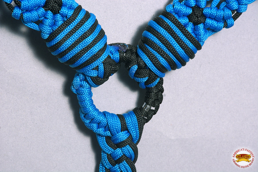 Hilason Horse Woven Breast Collar Flat Braided Paracord