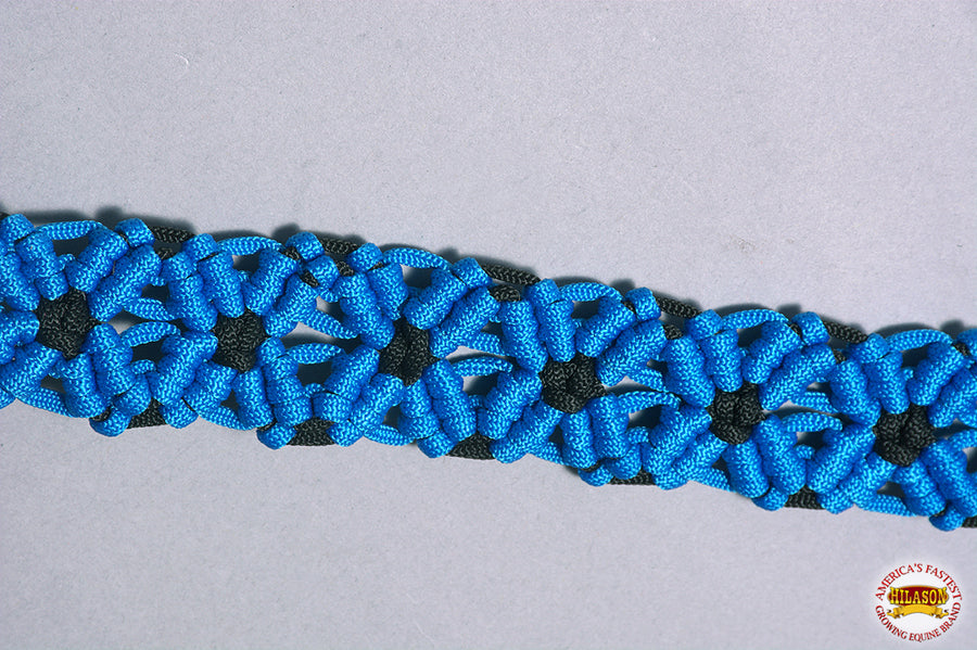 Hilason Horse Woven Breast Collar Flat Braided Paracord