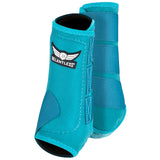 Relentless All Around Protected Horse Taller Front Sport Boots Teal