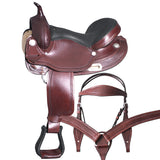 16 In HILASON Western Horse Saddle American Leather Flex Tree Trail & Pleasure Tack