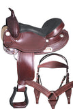 16 In HILASON Western Horse Saddle American Leather Flex Tree Trail & Pleasure Tack