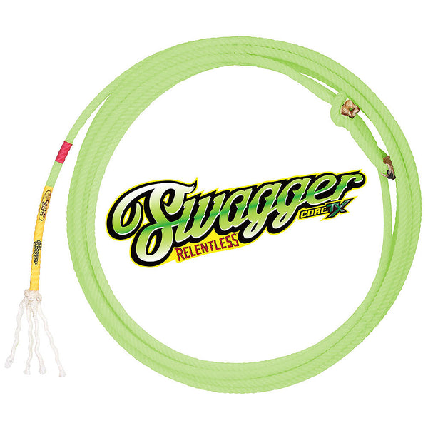 Lime green nylon rope with white tassel - Uhorse